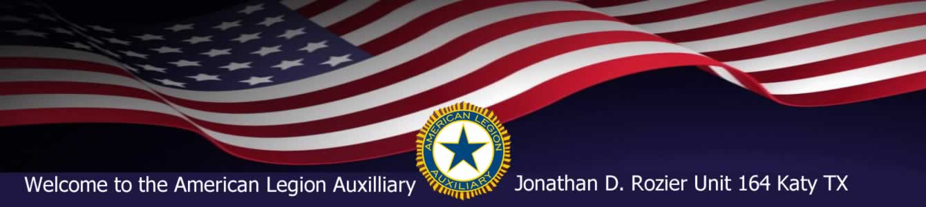American Legion Auxiliary Jonathan D. Rozier Unit 164, Katy TX