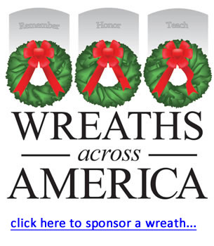 Sponsor a wreath for Wreaths Across America