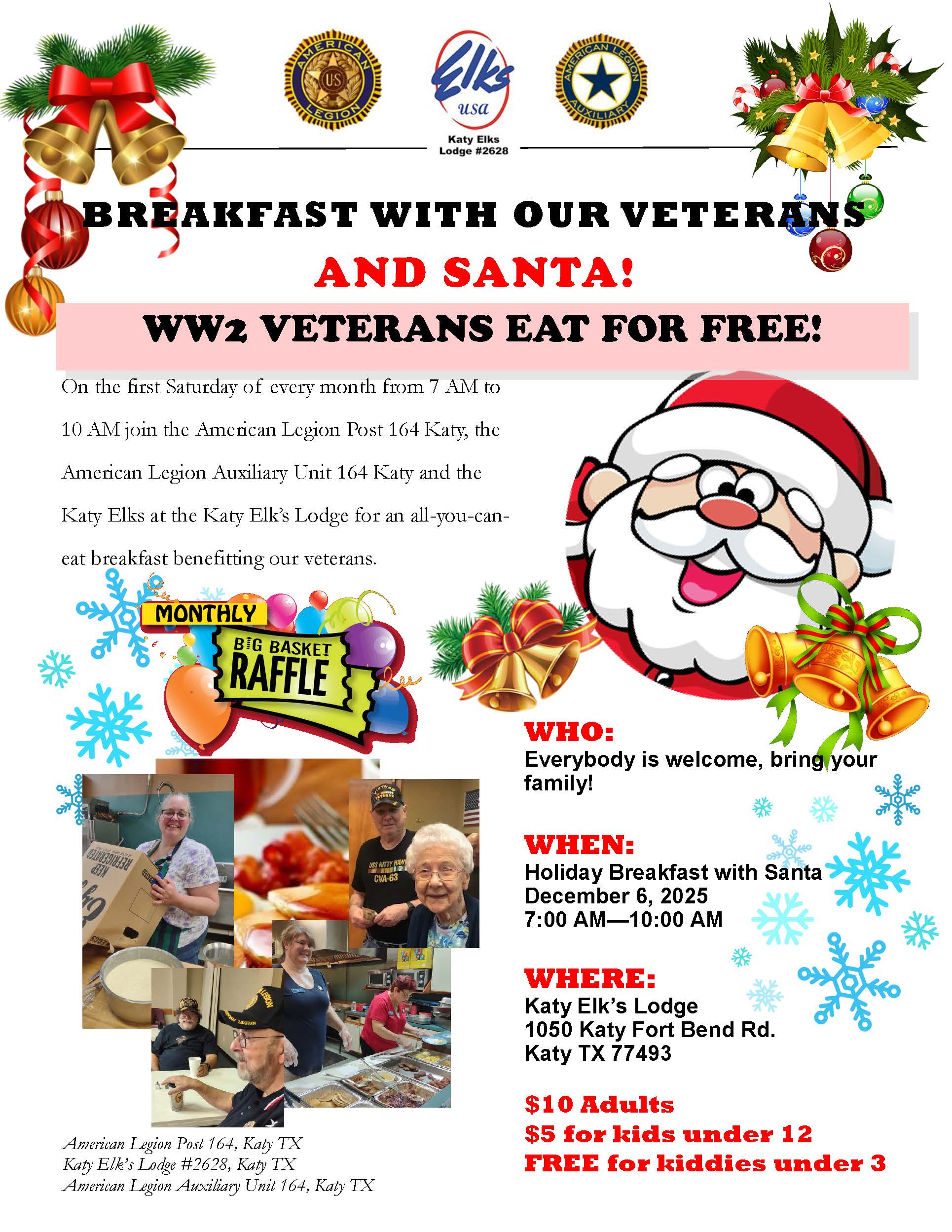 Breakfast with our Veterans